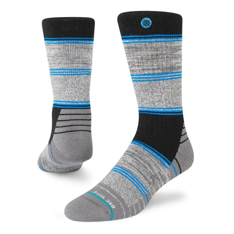 Stance Hike Mid Cushion Crew in Gorp Grey